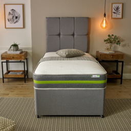 Starlight Beds European Single Open Coil Eco Memory Foam Mattress - Green - Wilko - thumbnail 5