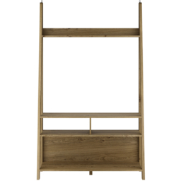 Tiva 5 Shelf Oak Ladder TV Unit - Size: 1754 x 1050 x 386cm - Brown - LPD Home - Wilko - thumbnail 4