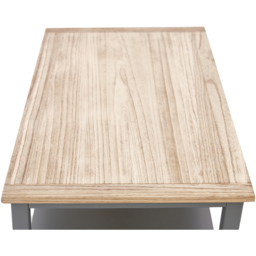 Palazzi Grey Natural Coffee Table - Size: 56 x 100 x  45cm - Wilko - thumbnail 6