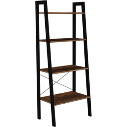 Ealing 4 Shelf Solid Pine Bookcase - Brown - LPD Home - Wilko - thumbnail 3