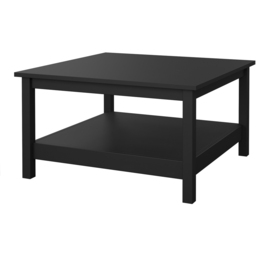 Florence Barcelona Matt Black Coffee Table - Size: 81 x 81 x 45cm - Wilko - thumbnail 5