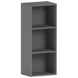 VIDA DESIGNS Oxford 3 Cube Grey Bookcase - Size: 3 Shelf - Wilko - thumbnail 3