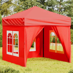 vidaXL 2 x 2m Red Foldable Party Tent - Wilko