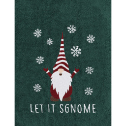 Noel Square Xmas Gonks Green Hand Towel 2 Pack - Size: 66 x 41 x 1cm - Wilko - thumbnail 4