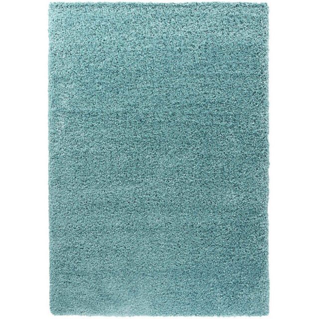 Desire Rugs Oxford Duck Egg Plain Shaggy Rug 60 x 110cm - Duckegg - Wilko - image 1