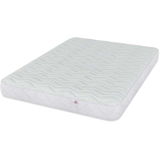 Aspire Furniture Small Single Rolled Comfort Hybrid Plus Mattress - White - Aspire Beds - Wilko - image 1