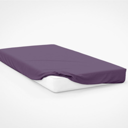 Serene Single Mauve Fitted Bed Sheet - Purple - Wilko - thumbnail 3