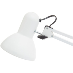 Premier Housewares Studio Matte White Metal Lamp - Size: 17 x 21 x 60cm - Wilko - thumbnail 4