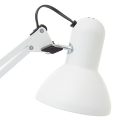 Premier Housewares Studio Matte White Metal Lamp - Size: 17 x 21 x 60cm - Wilko - thumbnail 5