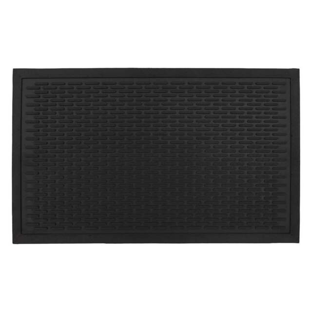 JVL Olympus Rubber Scraper Doormat 45 x 75cm - JVL Homewares - Wilko - image 1