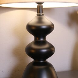 Zahra Table Lamp Black - Wilko - thumbnail 6