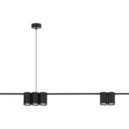 Milagro Genesis Black Strip 7 LED Pendant Light - Size: 18 x 15 x 6cm - Wilko - thumbnail 4