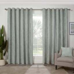 Divante Alden Sage Thermal Curtains 229 x 229cm - Size: W 229 x D 229cm - Wilko - thumbnail 3