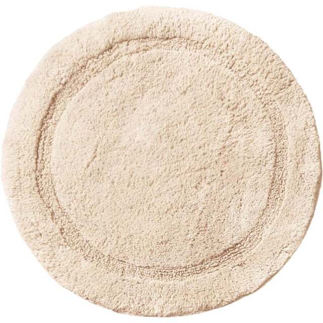 Allure Bath Fashions Round Stone Non Slip Bath Mat 65cm - Size: 65 x 65 x 1cm - Wilko - image 1