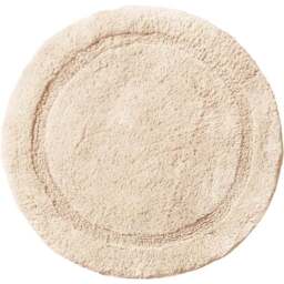 Allure Bath Fashions Round Stone Non Slip Bath Mat 65cm - Size: 65 x 65 x 1cm - Wilko