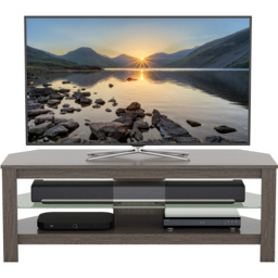 AVF Calibre Plus 2 Shelf Grey Oak TV Unit - AVF Group Ltd - Wilko - thumbnail 5