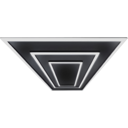 Ener-J 3 Rectangle Designer Ceiling Light - Size: 120 x 40 x 20cm - White - Wilko
