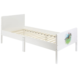 Liberty House Toys Single White Horse Rider Kids Bed - Wilko - thumbnail 4