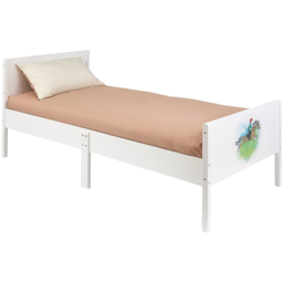 Liberty House Toys Single White Horse Rider Kids Bed - Wilko - thumbnail 3