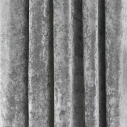 Paoletti Verona Silver Crushed Velvet Eyelet Curtain 229 x 183cm - Size: W 183 x D 229cm - Wilko - thumbnail 5