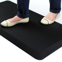 AFS-TEX 3000 Black Active Anti Fatigue Standing Mat 50 x 100cm - Size: 100 x 50 x 2cm - Wilko - thumbnail 4