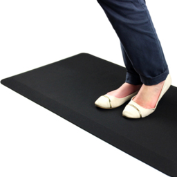 AFS-TEX 3000 Black Active Anti Fatigue Standing Mat 50 x 100cm - Size: 100 x 50 x 2cm - Wilko - thumbnail 3