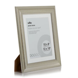Wilko Dorchester Silver Photo Frame 12 x 10 Inch - Size: Multi - thumbnail 3