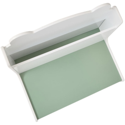 Liberty House Toys Kids Teddy Bear Bookcase - Size: 60 x 61.5 x 50cm - White & Green - Wilko - thumbnail 7