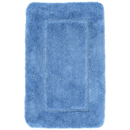 Mayfair Blue Micro Fibre Bath Mat Set - Wilko - thumbnail 4