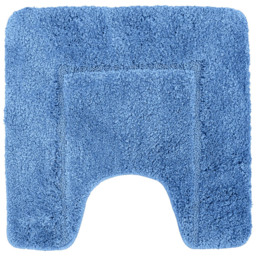 Mayfair Blue Micro Fibre Bath Mat Set - Wilko - thumbnail 5