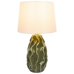 Evani Table Lamp Green - Wilko - thumbnail 4