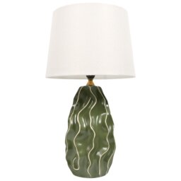 Evani Table Lamp Green - Wilko - thumbnail 6
