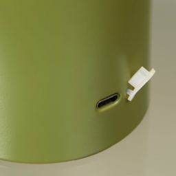 Lighting Collection Olive Green Rechargeable LED Table Lamp - Size: 28.5 x 14.5 x 14.5cm - Wilko - thumbnail 5