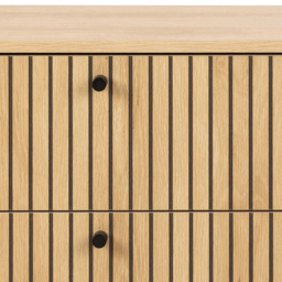 Florence Albany 6 Drawer Oak Wide Chest of Drawers - Multi - Furniture To Go - Wilko - thumbnail 7