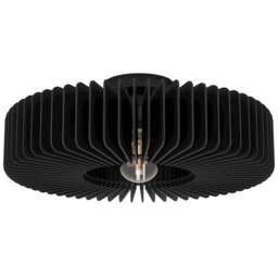 EGLO Palombaia Black Ceiling Light - Size: 17.5 x 50 x 17.5cm - Wilko - thumbnail 1