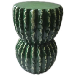 Cactus Stool Green - Ornate Collection - Wilko