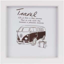 White Square Deep Box Photo Frame 12 x 12 inch - The Port. Co Gallery - Wilko - thumbnail 1