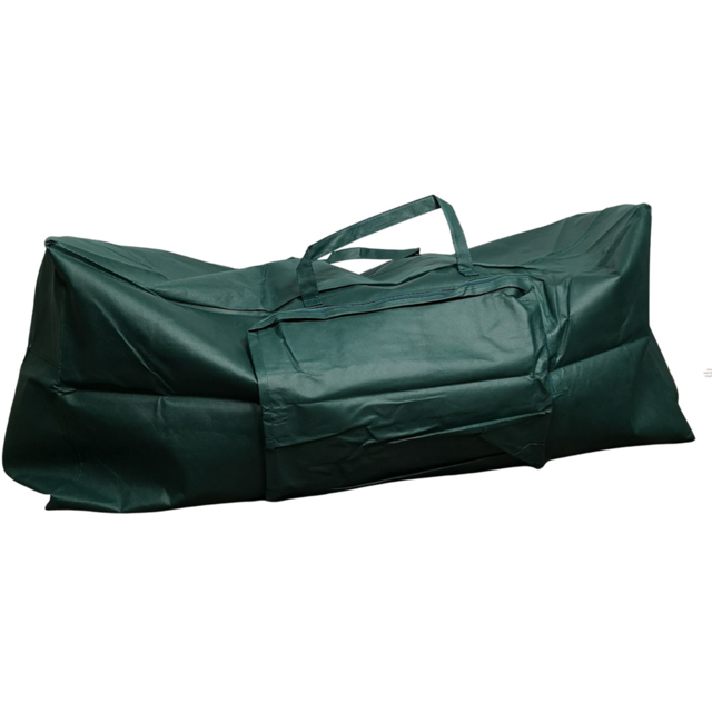 Samuel Alexander Green Christmas Tree Storage Bag with Zip and Carry Handle 120cm - Size: 12 x 48 x 48cm - Wilko - image 1
