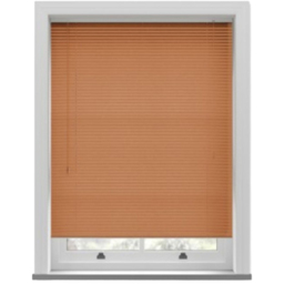 New Edge Blinds Wood Grain PVC Venetian Blind Cherry 65cm - Size: W 65 x D 152cm - Red - Wilko - thumbnail 3