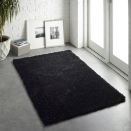 Origins Chicago Black Shaggy Rug 160 x 230cm - Origins Rugs - Wilko - thumbnail 6