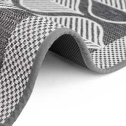 JVL Expression Leaves Rubber Backed Door Runner 50 x 150cm - Size: 150 x 50 x 0.3cm - Grey - Wilko - thumbnail 6