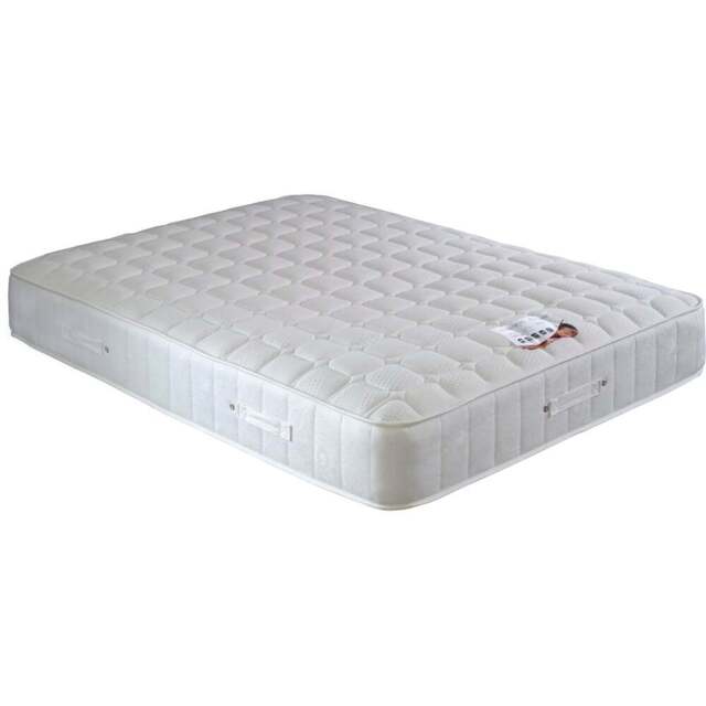 Ultimate Single 1400 Pocket Sprung Orthopaedic Mattress - White - Bedmaster - Wilko - image 1