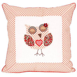 Intimates Closed Eye Owl Filled Cushion 43 x 43cm 2 Pack - Multi - Wilko - thumbnail 1