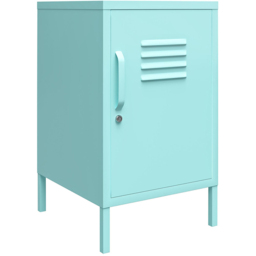 Novogratz Cache Mint Metal Locker End Table - Size: 69 x 37 x 40cm - Green - Wilko - thumbnail 3