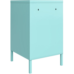 Novogratz Cache Mint Metal Locker End Table - Size: 69 x 37 x 40cm - Green - Wilko - thumbnail 6