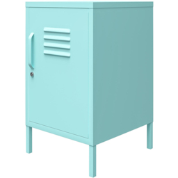 Novogratz Cache Mint Metal Locker End Table - Size: 69 x 37 x 40cm - Green - Wilko - thumbnail 7