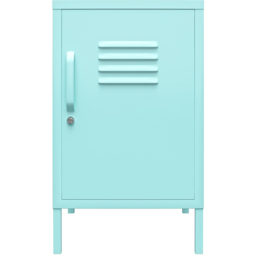 Novogratz Cache Mint Metal Locker End Table - Size: 69 x 37 x 40cm - Green - Wilko - thumbnail 4