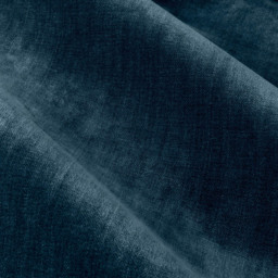 Yard Brown Heavy Chenille Velvet Eyelet Curtain 168 x 183cm - Size: W 183 x D 168cm - Blue - Yard Living - Wilko - thumbnail 6