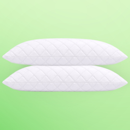Starlight Beds Advanced Memory Foam Pillow 2 Pack - Size: 59 x 39 x 11cm - White - Wilko - thumbnail 4