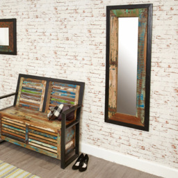 Baumhaus Urban Chic Wall Mirror 120 x 90cm - Multi - Wilko - thumbnail 7